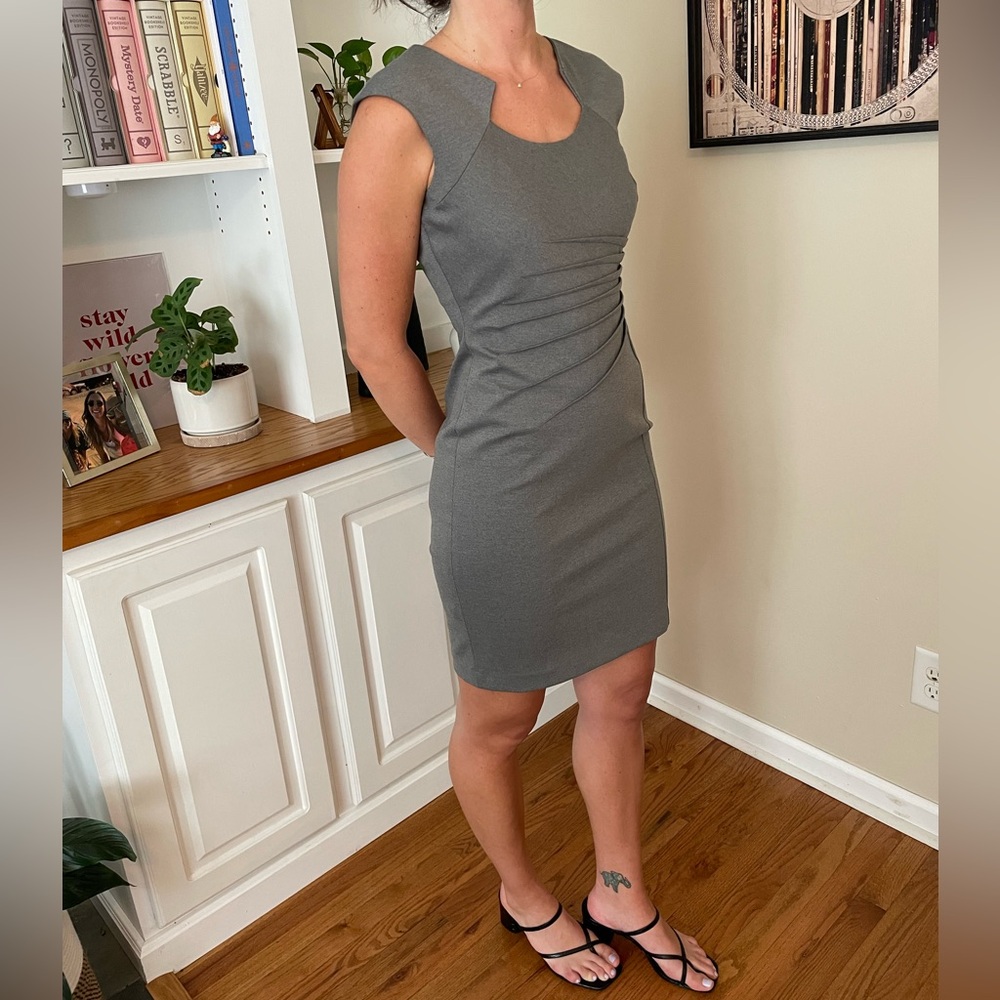 Calvin Klein Grey “like a boss” business dress